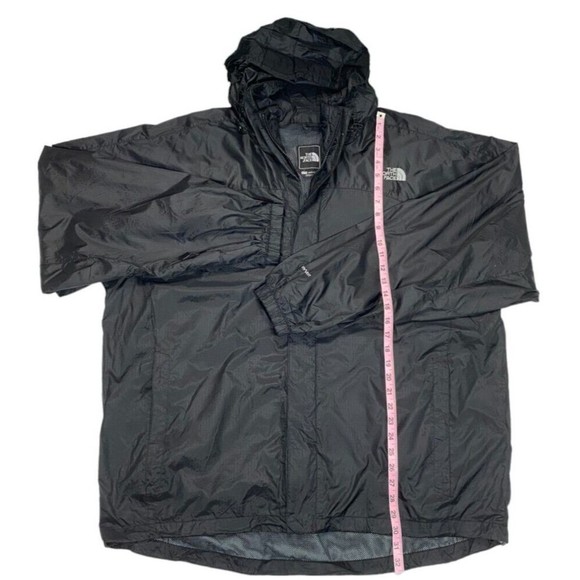 North Face Hyvent Men's XL Black Vintage Hoodie Jacket Coat Windbreaker - Picture 9 of 11